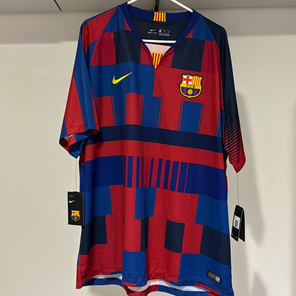 Nike FC Barcelona What The 20th Anniversary Jersey NWT XXL